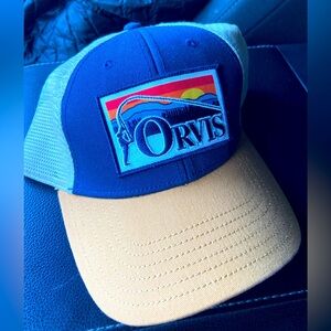 NEW WITH TAGS Orvis Snapback Tucker Mesh Hat - Outdoor Cap